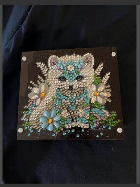 Puppy Pen and Pencil Holder - Diamond Art